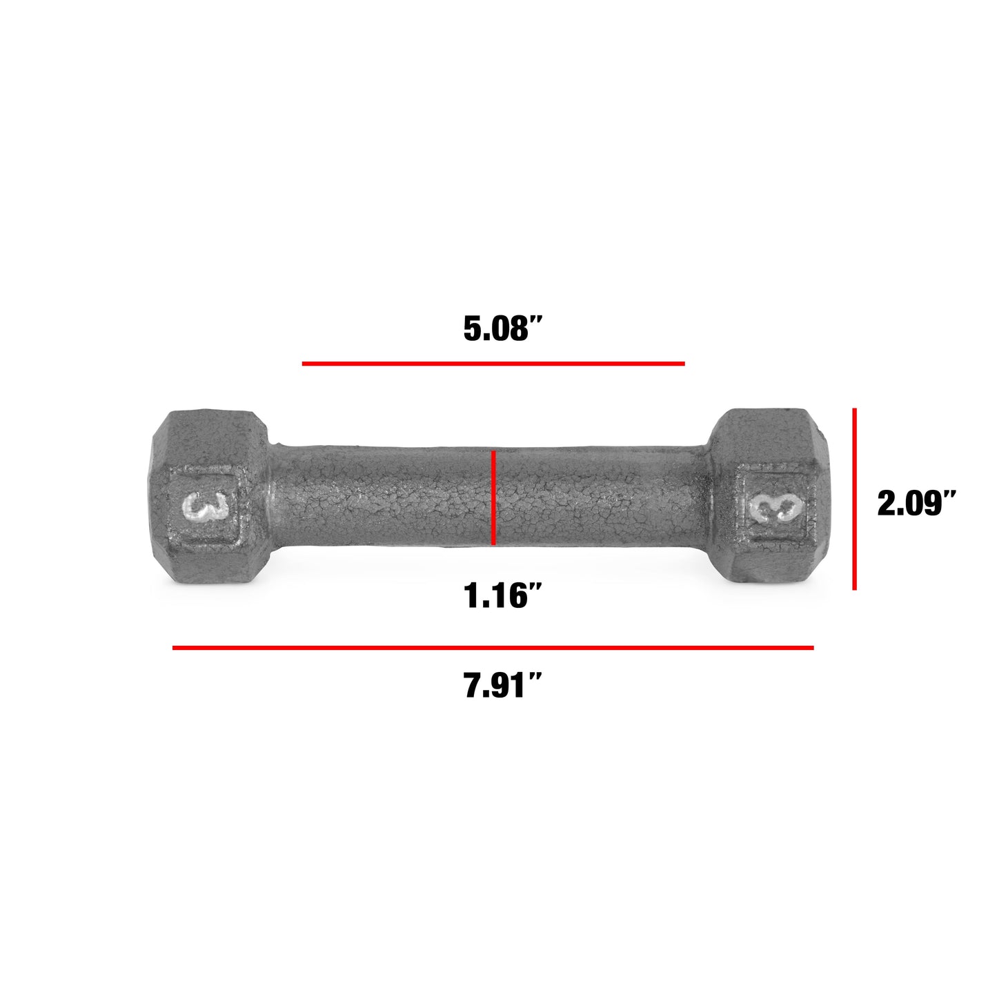 CAP | Barbell Cast Iron Dumbbell Weight Pair